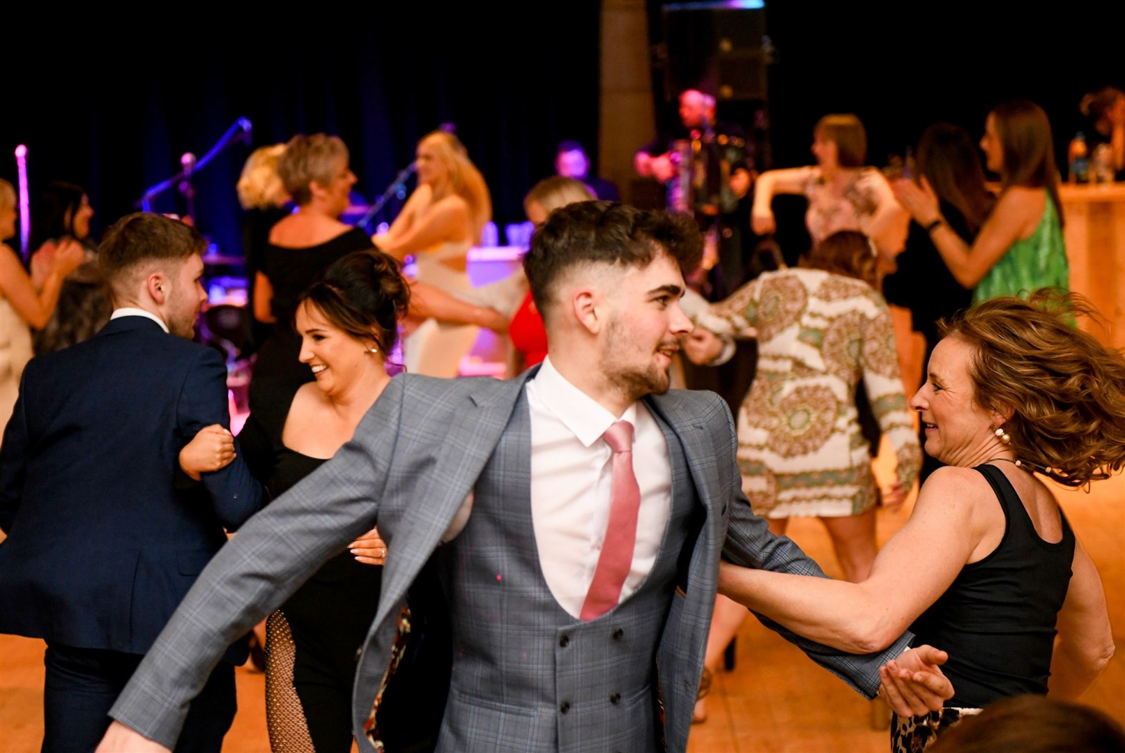 There were plenty of laughs at the dance. Picture: James Mackenzie