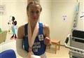 Tain boxer becomes a Scottish champion fighting with a broken arm