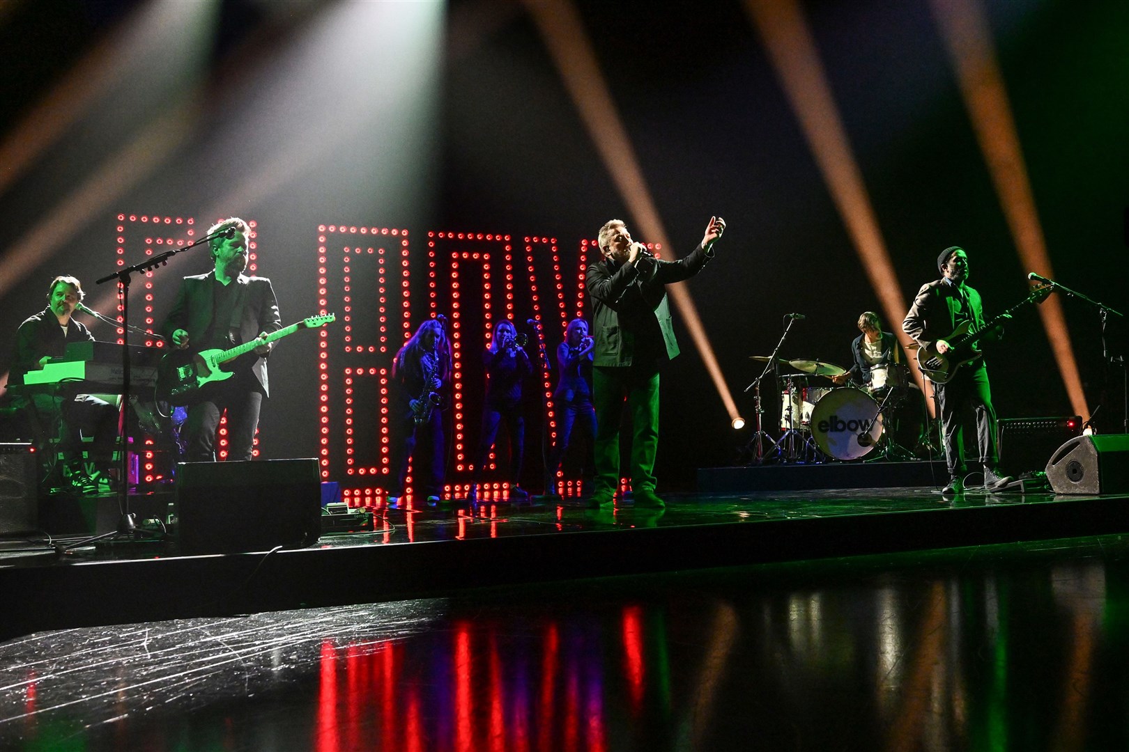 Elbow performing at BBC Studioworks (Matt Crossick/PA)