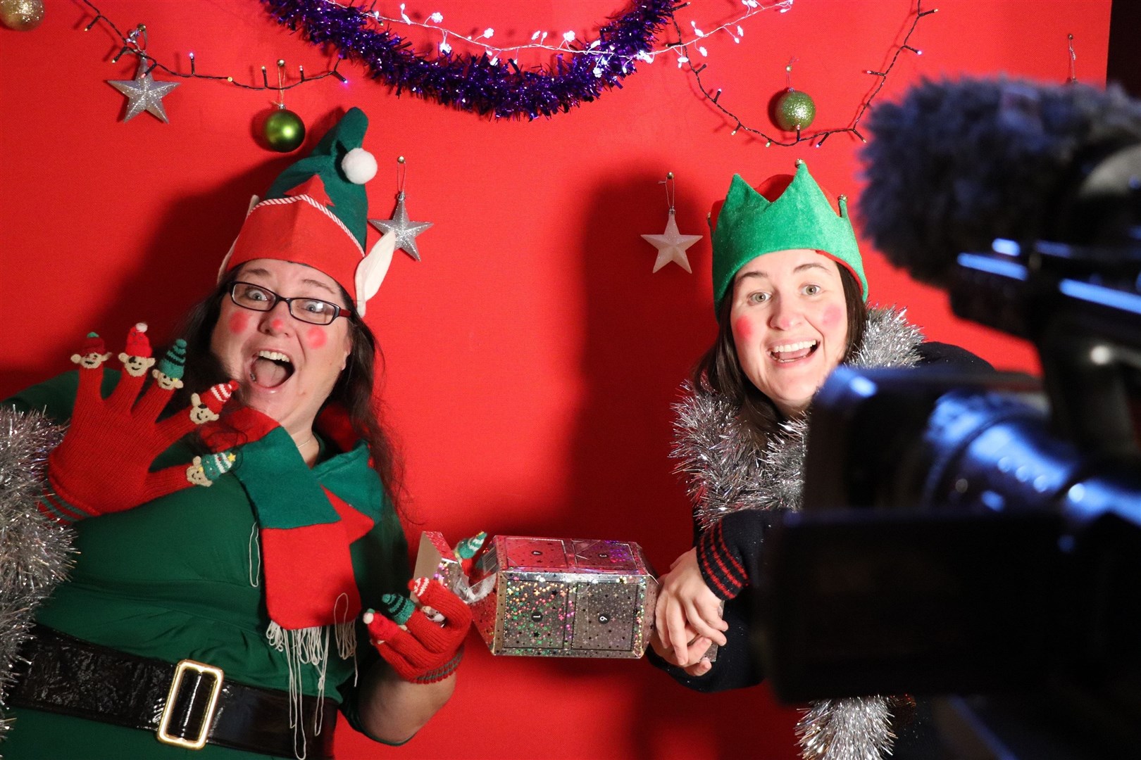 Eden Court has filmed a 'Christmas Crackers' video to engage with local schools.