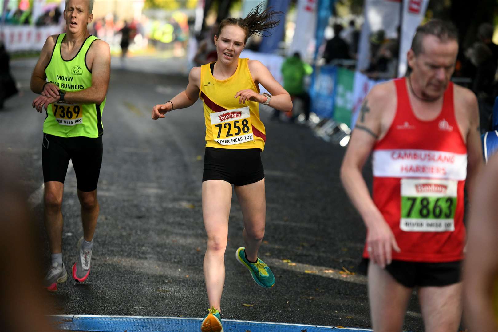 Dingwall Academy pupil Caitlyn Heggie is just one of the athletes Ross Cairns is helping to success. Picture: James Mackenzie