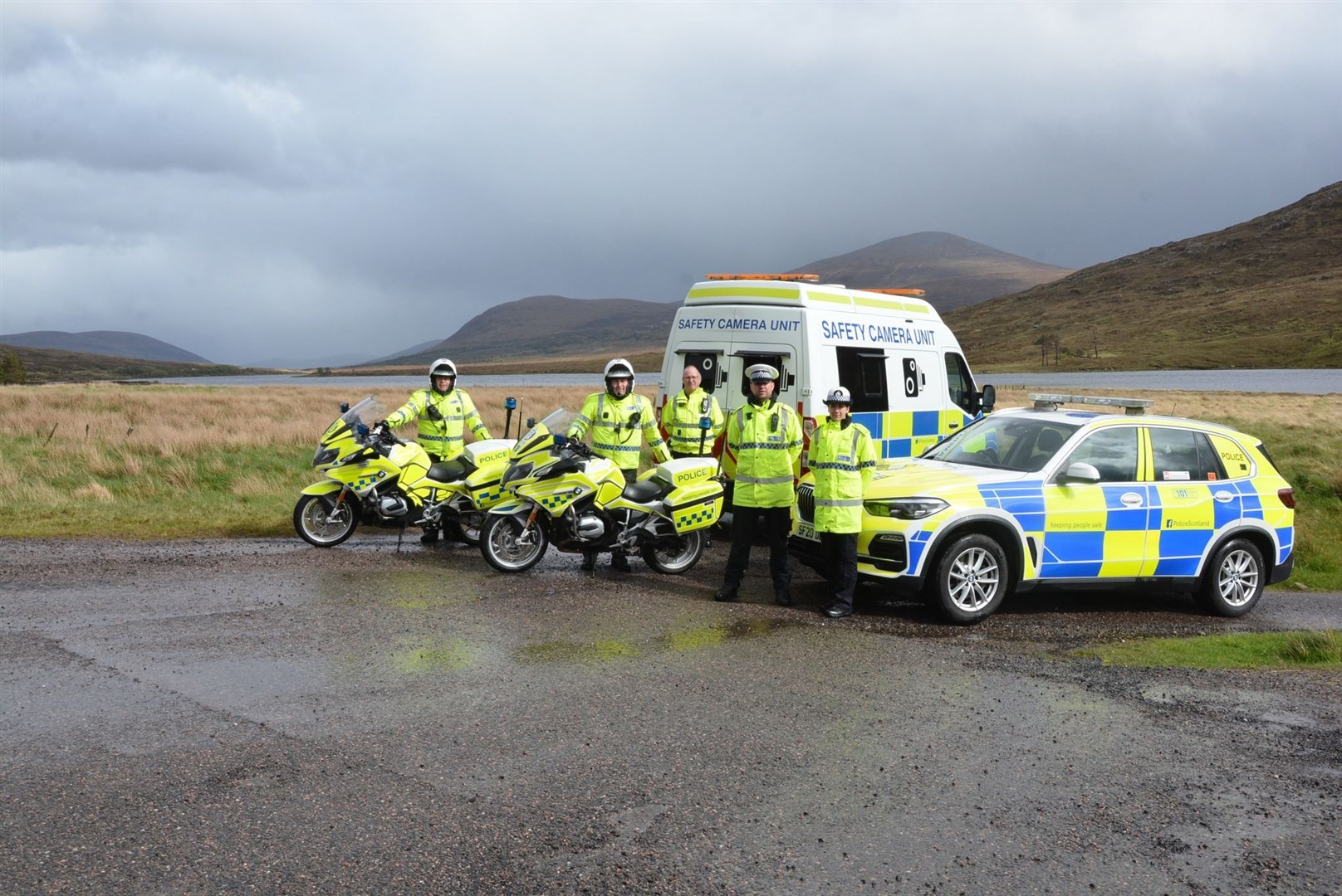 Police have been carrying out a crackdown on speeding motorists. Picture: Police Scotland.