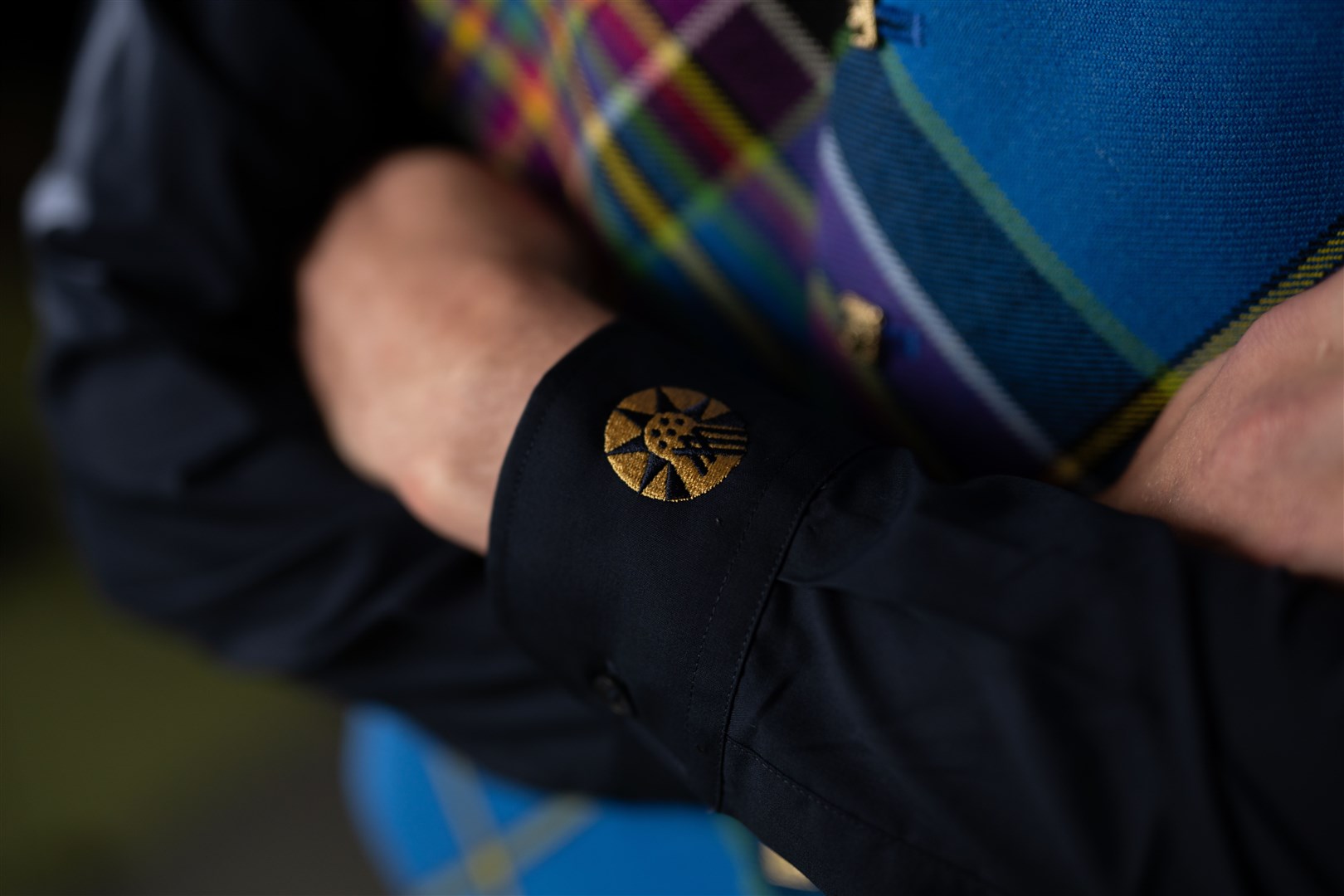 Men's outfit design detail. Picture: MBP Ltd for Team Scotland